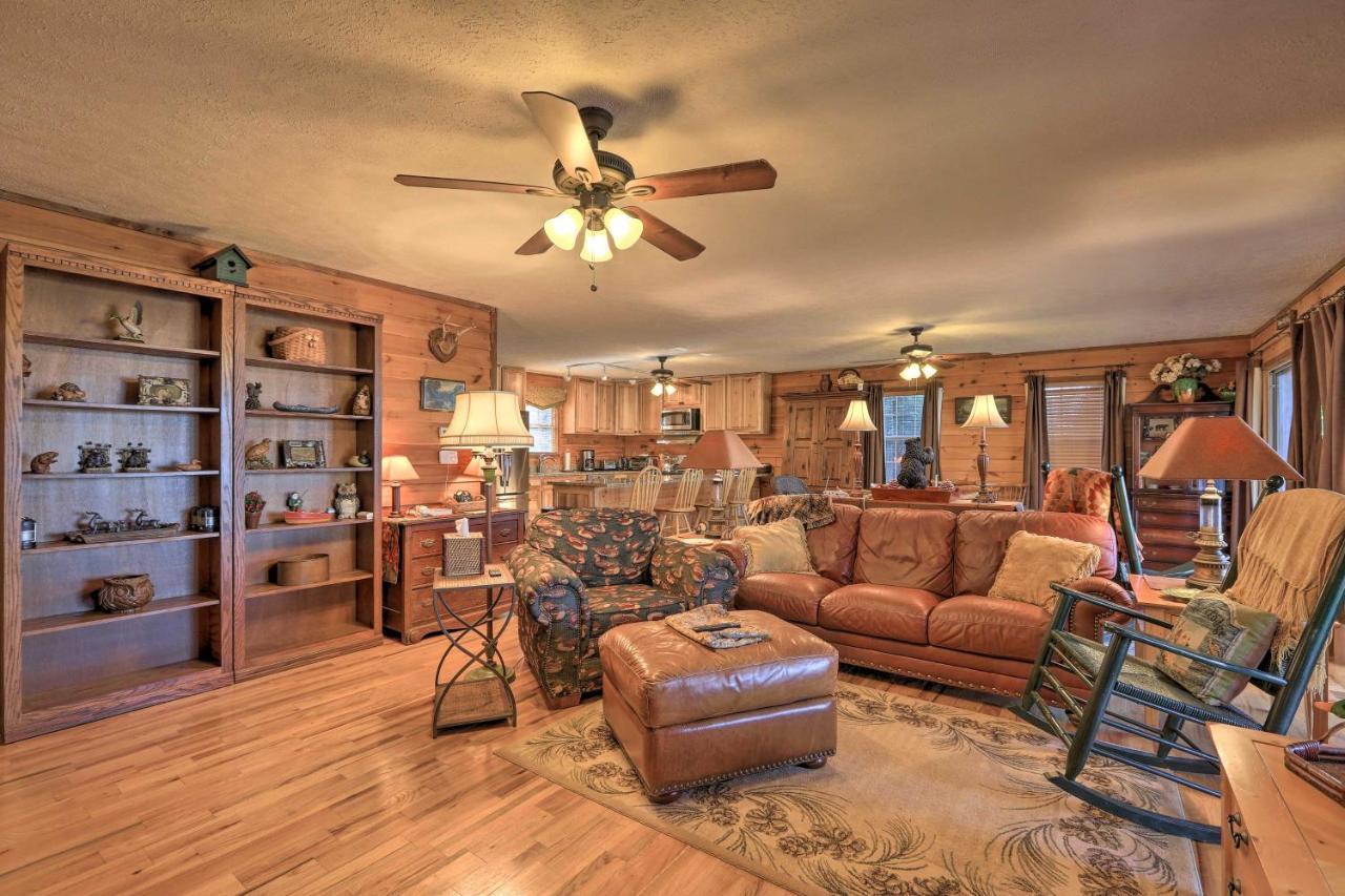 Lakefront Sparta Cottage With Decks And Boat Dock Exterior photo